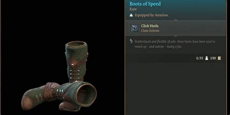 clone boots of speed baldurs gate